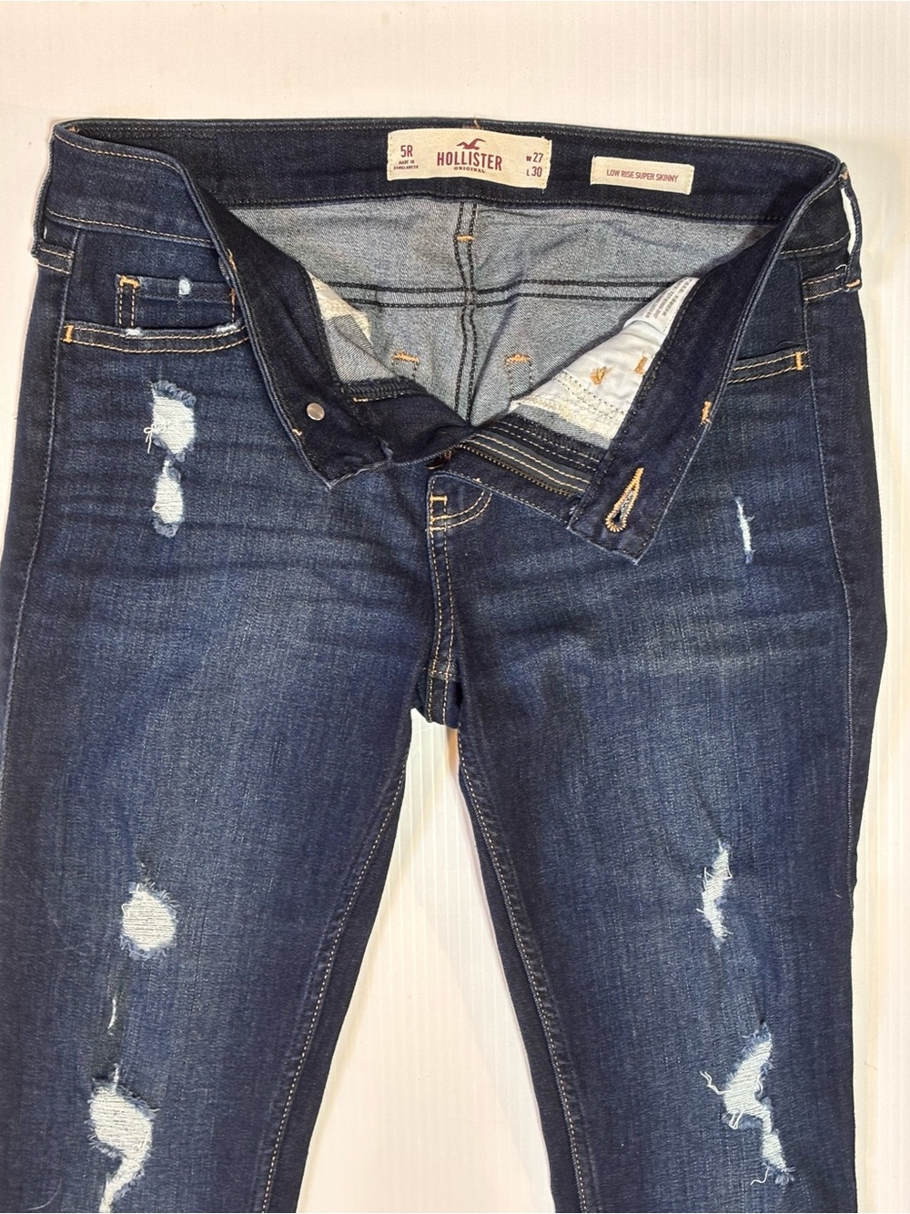 Hollister Low Rise Super Skinny Jeans 27 / 5 - Picture 8 of 9
